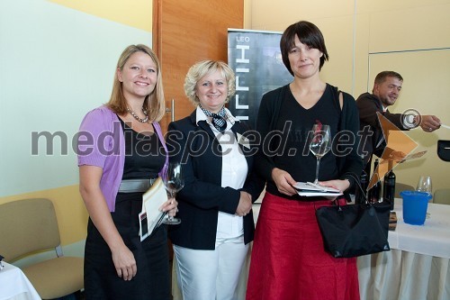 Kerry Macdonald, Decanter, Christelle Guibert in Sandra Bohinec