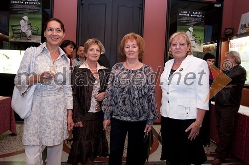 Zlata Zavašnik, Ljudmila Atanasovski, Ljuba Erzen in Jasna Götzl