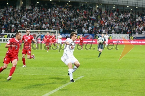 Nogometna tekma Slovenija - Poljska, kvalifikacije za Svetovno prvenstvo 2010