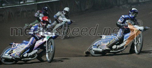 Tomasz Gollob (Poljska) in Matej Žagar (Slovenija)