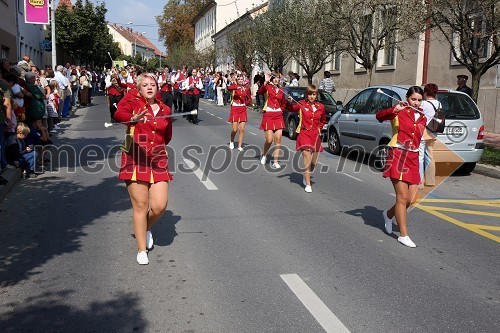 Lendavska trgatev 2009, povorka po Glavni ulici v Lendavi