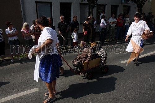 Lendavska trgatev 2009, povorka po Glavni ulici v Lendavi