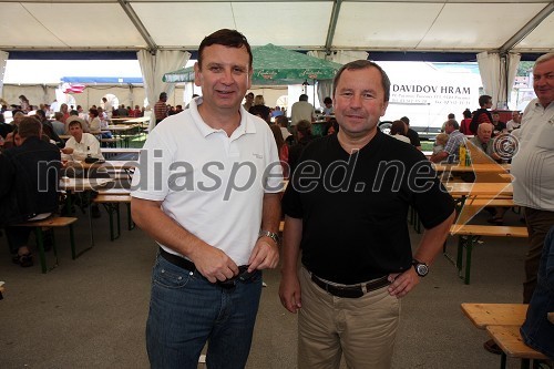 Mag. Anton Balažek, župan občine Lendava in Stanislav Gjerkeš, podžupan občine Lendava