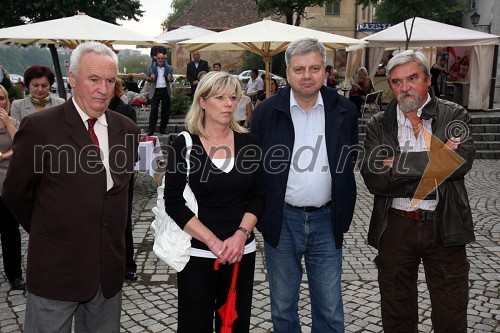 ..., Tatjana Mileta, direktorica GIZ-a in mestna svetnica MOM-a , Andrej Verlič, podžupan Marbora in Janko Razgoršek, podjetnik in predsednik Rotary kluba Maribor