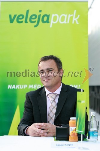 Janez Korpič, center manager Velejapark