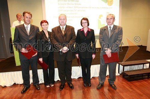 Aleš Hauc, generalni direktor Pošte Slovenije in upravniki Pošte Slovenije