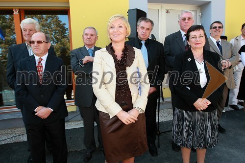 ..., Breda Forjanič, ravnateljica vrtca Manka Golarja Gornja Radgona in Božena Bratuž, predsednica Skupnosti vrtcev Slovenije