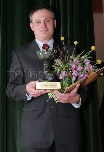 Aleksander Svetelšek, direktor podjetja Engro Tuš - Naj Celjan 2005