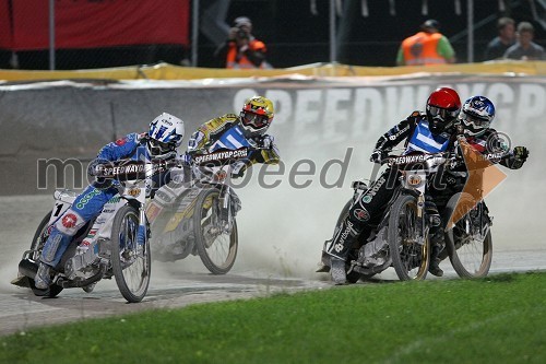 Nicki Pedersen, Hans Andersen, Andreas Jonsson, Emil Sayfutdinov