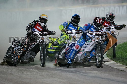 Sebastian Ulamek, Keneth Bjerre, Nicki Pedersen, Emil Sayfutdinov