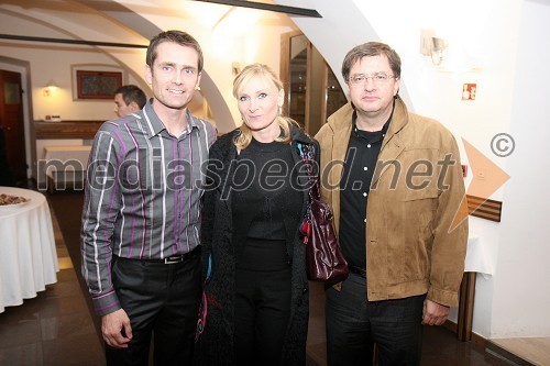 Gorazd Kocbek, Oljarna Kocbek, dr. Vlado Dimovski, profesor na Ekonomski fakulteti v Ljubljani in Petra Lesjak Mandl