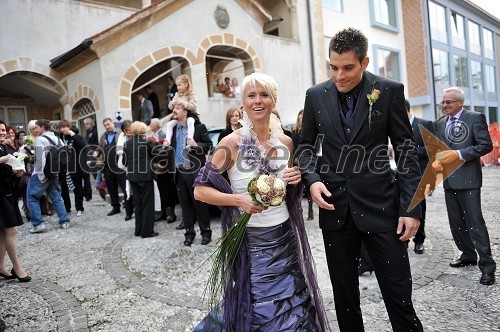 Jolanda Čeplak Batagelj in Andrej Batagelj, atleta