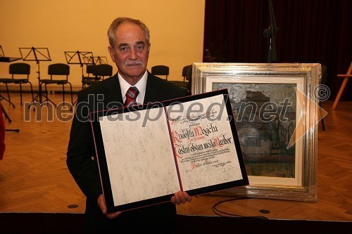 Rudi Moge, nekdanji poslanec DZ in predsednik sveta SNG Maribor ter prejemnik priznanja častni občan