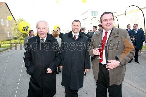 Dušan Drofenik, predsednik uprave Banke Celje, ... in ...