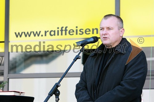 Franc Kangler, župan Mestne občine Maribor  	 
	