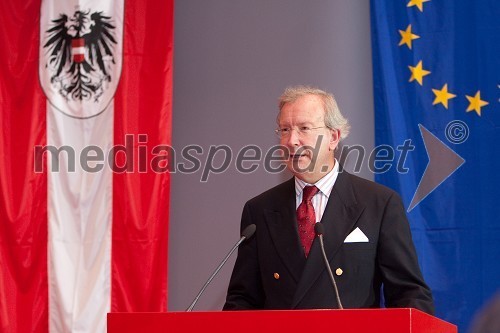 Sprejem avstrijskega veleposlanika ob avstrijskem državnem prazniku