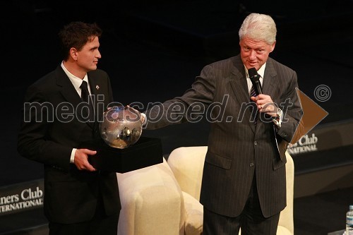 Zoran G. Grbić, vodja Diners Club Exclusive in Bill Clinton, 42. predsednik Združenih držav Amerike