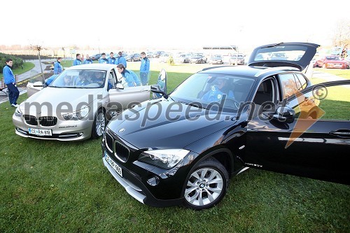 Člani slovenske nogometne reprezentance in njihovi BMW-ji