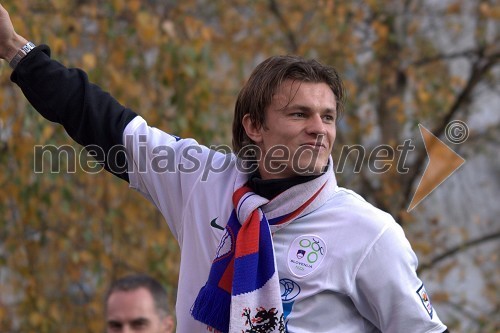 Zlatko Dedič, član slovenske nogometne reprezentance