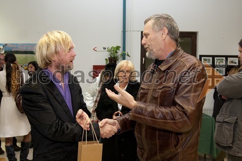 	Matjaž Javšnik, igralec in Matjaž Hanžek, nekdanji varuh človekovih pravic