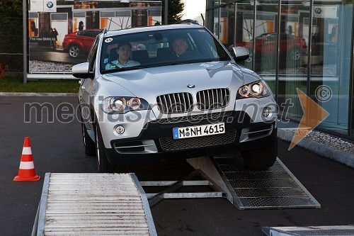 Vaje na poligonu BMW xDrive Tour 2009
