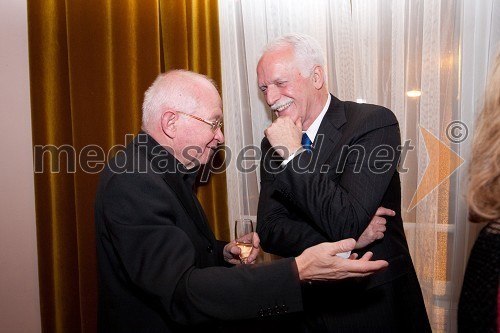 dr Aleš Žemva, kardiolog in Andrej Guček, zdravnik