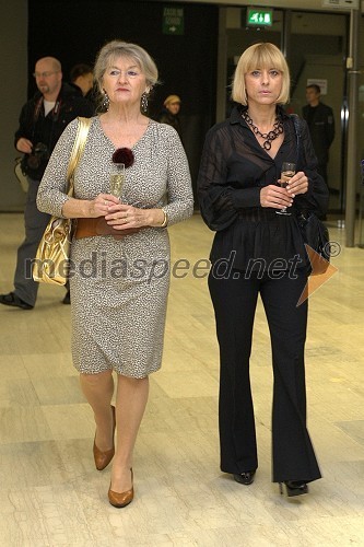 Albina Podbevšek, novinarka in Barbara Jerman, urednica revije Lady