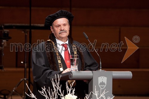 Prof. dr. Radovan Stanislav Pejovnik, rektor univerze v Ljubljani