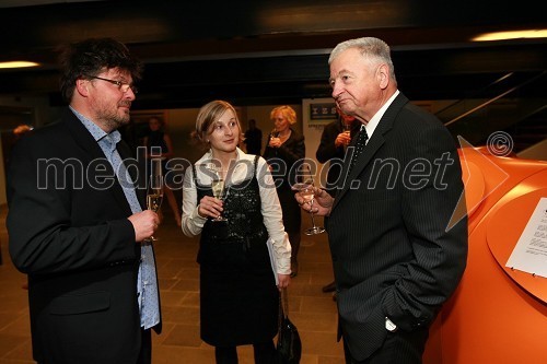 Boštjan Kenda, Studio Botas, Polona Okretič, Inženirska zbornica Slovenije (IZS) in prof. dr. Baldomir Zajc, predsednik Slovenske inženirske zveze