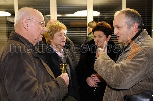 Vincenc Lenart, dr. med. spec. ginekologije in porodništva, Lidija Ouček, dr. med. spec.ginekologije in porodništva, Ingrid Sukič in Vladimir Vojvodič
