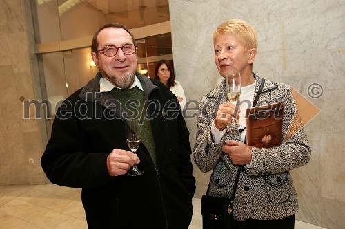 Aleš Zorjan in soproga Antonija