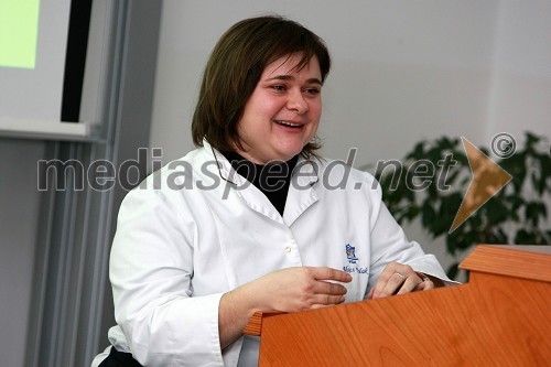 Mojca Polak, mentorica in predavateljica na VSGT Maribor