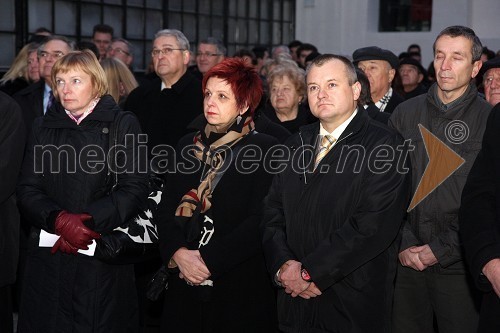 Majda Širca, ministrica za kulturo in Franc Kangler, župan Mestne občine Maribor