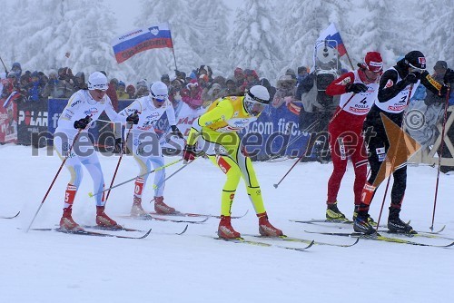 ..., ..., Petra Majdič, smučarska tekačica, Marit Björgen, Norveška in Justyna Kowalczyk, Poljska