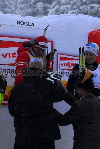 Petter Northug, Norveška, dr. Danilo Türk, predsednik Republike Slovenije in ...