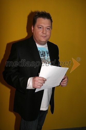 Miro Kodrič, moderator in producent idej na radiu Net FM