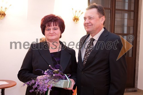 Irena Ule, biotehniška fakulteta in Zoran Jankovič, župan Ljubljane