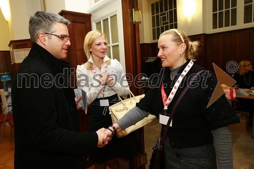 ..., Barbara Repovš, vodja korporativnega komuniciranja skupine Primorje d.d. in Ingrid Sever, idejni vodja kongresa RIMC 2010