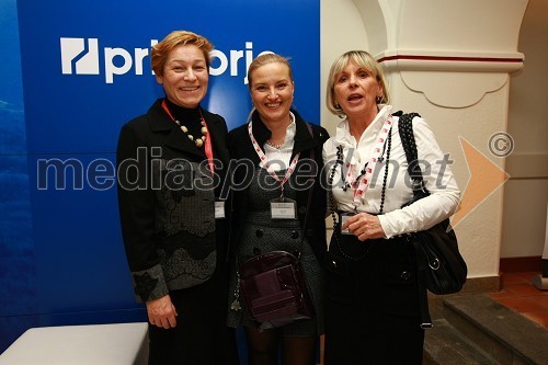 Meta Zajc Pogorelčnik, Stavbar IGM d.o.o., Ingrid Sever, idejni vodja kongresa RIMC 2010 in Ljubica Pogačnik, Slovenske železnice 
 
 
