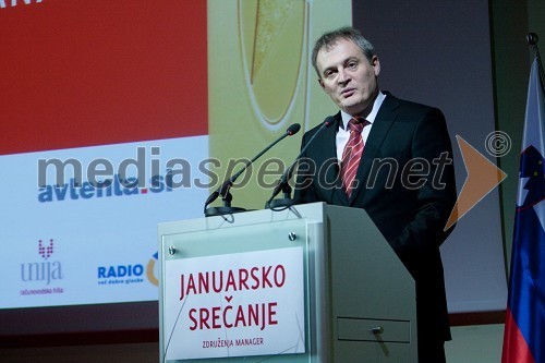	Aleksander Svetelšek, predsednik Združenja Manager