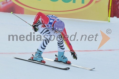 Maria Riesch, smučarka (Nemčija), drugouvrščena na veleslalomu za 46. Zlato lisico