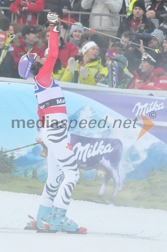 Maria Riesch, smučarka (Nemčija), drugouvrščena na veleslalomu za 46. Zlato lisico