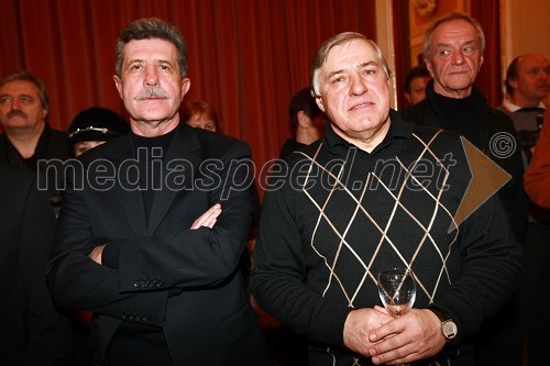 Drago Cotar, predsednik uprave Zavarovalnice Maribor in Andrej Hazabent