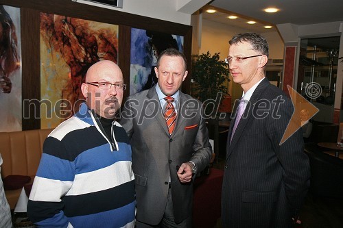 Borut Bizjak, direktor družbe Probanka Nepremičnine d.o.o., Dejan Štancer, član Rotary Cluba Maribor Lent in Igor Lukšič, minister za šolstvo in šport