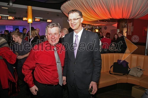 Rado Wutej, Predsednik Rotary Cluba Maribor Lent in Igor Lukšič, minister za šolstvo in šport