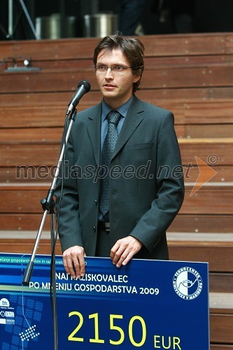 Prof. dr. Matjaž B. Jurič, Naj raziskovalec po mnenju gospodarstva 2009