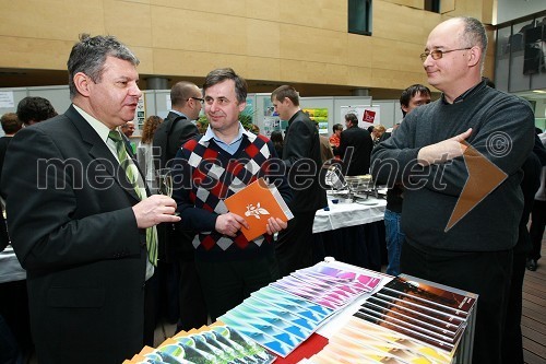 Prof. dr. Andrej Predin, dekan Fakultete za energetiko, ... in ...