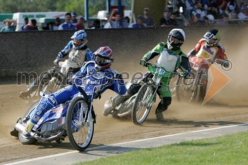 Philip Grünwald (Avstrija), Jurica Pavlic (SK Unia Goričan Hrvaška), Maks Gregorič (AMTK Ljubljana) in Davor Volk (AMD Krško)