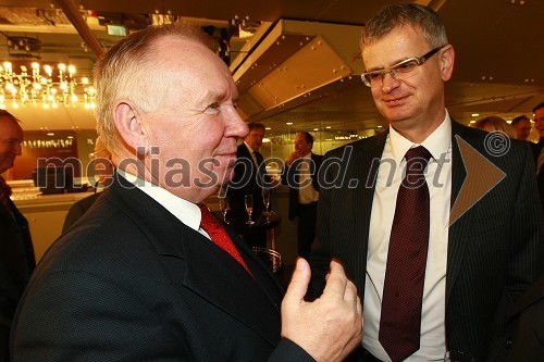 Janez Bohorič, predsednik uprave Sava d.d. in mag. Danilo Toplek, predsednik uprave družbe Talum d.d.