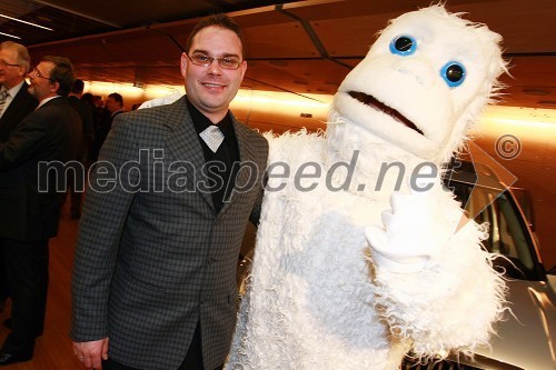 Gregor Žigante, speedway sodnik in Yeti